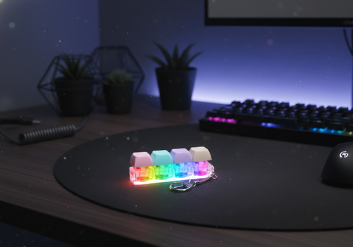 TAPPYZ™ Glow ASMR Keyboard Keychain